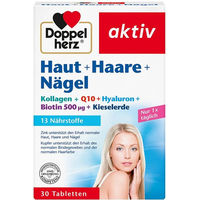 Produktbild von Doppelherz Beauty-Kollagen-Kombi Haut Haare Nägel Tabletten 30 Stück