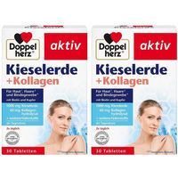 Produktbild von Doppelherz Beauty-Kollagen-Kombi Kieselerde und Kollagen Tabletten