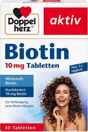 Doppelherz Biotin 10 mg Tabletten 30 Stück – Bild 1 von 1