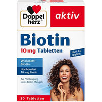 Produktbild von Doppelherz Biotin 10 mg Tabletten 30 Stück
