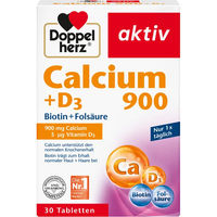 Produktbild von Doppelherz Calcium 900 + D3 Tabletten 30 Stück für Frauen, Schwangere und Stillende