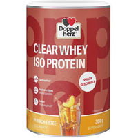 Produktbild von Doppelherz Clear Whey Iso Protein Pulver Pfirsich-Eistee 300 g