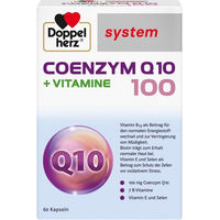 Produktbild von Doppelherz Coenzym Q10 100 Ubiquinon mit Vitaminen Kapseln 60 Stück