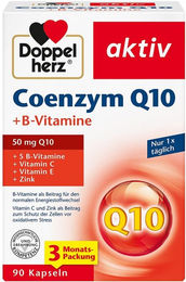 Doppelherz Coenzym Q10 mit Ubiquinon und B-Vitaminen Kapseln 90 Stück – Bild 1 von 1