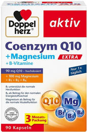 Doppelherz Coenzym Q10 mit Ubiquinon und Magnesium Kapseln 90 Stück – Bild 1 von 1