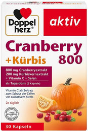 Doppelherz Cranberry und Kürbis Kapseln mit Kräuter-Komplex – Bild 1 von 1