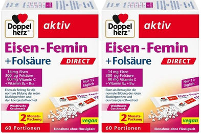 Doppelherz Eisen-Femin DIRECT Pulver für Frauen, Schwangere und Stillende – Bild 1 von 1