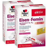 Produktbild von Doppelherz Eisen-Femin Lutschtabletten Waldfrucht für Frauen