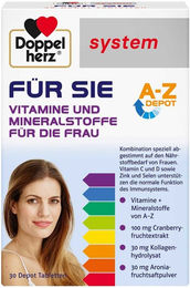 Doppelherz Für Sie system Tabletten Beauty-Kollagen-Kombi für Frauen 30 Stück – Bild 1 von 2