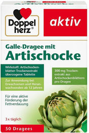 Doppelherz Galle-Dragees mit Artischocke 50 Stück – Bild 1 von 2