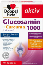 Doppelherz Glucosamin + Curcuma 1000 Kapseln – Bild 1 von 2