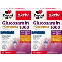 Produktbild von Doppelherz Glucosamin + Curcuma 1000 Kapseln