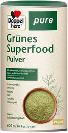 Doppelherz Grünes Superfood Pure Superfood-Mischung Pulver vegan glutenfrei laktosefrei 600 g – Bild 1 von 2