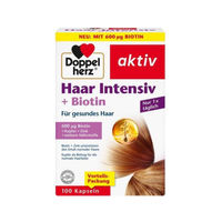 Produktbild von Doppelherz Haar Intensiv Biotin-Komplex Kapseln 100 Stück