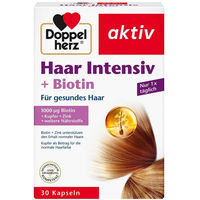 Produktbild von Doppelherz Haar Intensiv Biotin-Komplex Kapseln 30 Stück