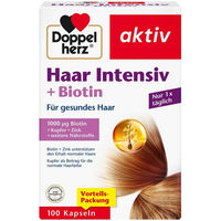 Produktbild von Doppelherz Haar Intensiv Kapseln mit Zink, Biotin und Selen 100 Stück