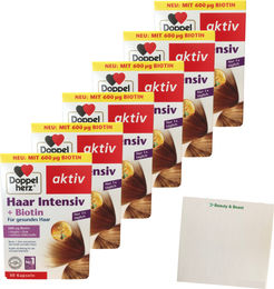 Doppelherz Haar Intensiv Kur Biotin-Komplex Kapseln 180 Stück – Bild 1 von 3