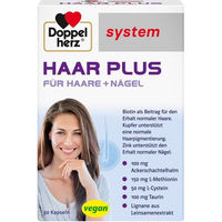 Produktbild von Doppelherz Haar Plus System Kapseln mit Biotin-Komplex 30 Stück