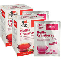 Produktbild von Doppelherz Heiße Cranberry Pulver mit Ascorbinsäure