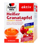 Produktbild von Doppelherz Heißer Granatapfel mit Sanddorn und Acerola Sticks 10 Stück