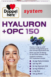 Doppelherz Hyaluron + OPC System Kapseln 30 Stück – Bild 1 von 2