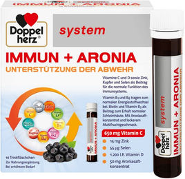 Doppelherz Immun + Aronia Ampullen 10 Stück – Bild 1 von 2