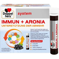 Produktbild von Doppelherz Immun+Aronia System Ampullen 30 Stück
