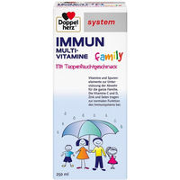 Produktbild von Doppelherz Immun Family System Multivitamine flüssig für Kinder und Erwachsene 250 ml