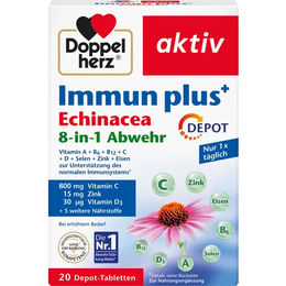 Doppelherz Immun plus Echinacea Depot Tabletten gluten- und laktosefrei – Bild 1 von 3