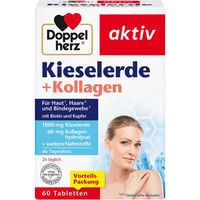 Produktbild von Doppelherz Kieselerde und Kollagen Tabletten 60 Stück