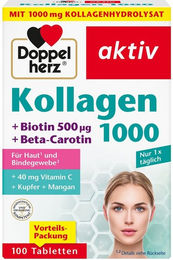 Doppelherz Kollagen 1000 Tabletten 100 Stück – Bild 1 von 1