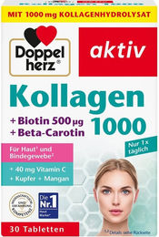 Doppelherz Kollagen 1000 Tabletten 30 Stück – Bild 1 von 1