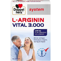 Produktbild von Doppelherz L-Arginin Vital 3000 Kapseln 120 Stück