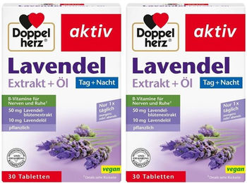 Doppelherz Lavendel Extrakt + Öl Tabletten 60 Stück – Bild 1 von 1