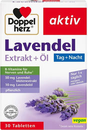 Doppelherz Lavendel Extrakt und Öl Tabletten 30 Stück – Bild 1 von 2