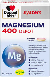Doppelherz Magnesium 400 Depot Tabletten 60 Stück – Bild 1 von 2