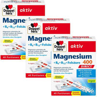 Produktbild von Doppelherz Magnesium 400 Direct Sticks 120 Stück