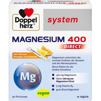 Produktbild von Doppelherz Magnesium 400 Direct System Pellets 30 Stück