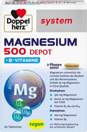 Doppelherz Magnesium 500 Depot Tabletten 60 Stück – Bild 1 von 3