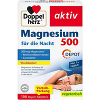 Produktbild von Doppelherz Magnesium 500 für die Nacht Tabletten 100 Stück