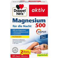 Produktbild von Doppelherz Magnesium 500 für die Nacht Tabletten 60 Stück