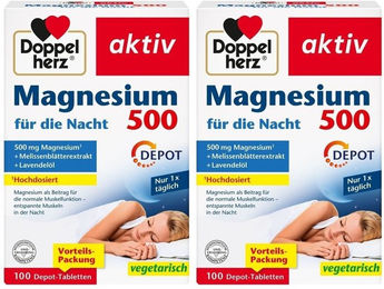 Doppelherz Magnesium 500 Tabletten – Bild 1 von 1