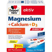 Produktbild von Doppelherz Magnesium Calcium D3 Lutschtabletten 60 Stück