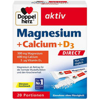 Produktbild von Doppelherz Magnesium Calcium D3 Micro-Pellets 20 Stück
