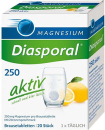 Doppelherz Magnesium Citrat Brausetabletten 250 mg vegan zuckerfrei glutenfrei laktosefrei – Bild 1 von 2