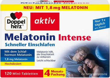 Doppelherz Melatonin Tabletten 120 Stück – Bild 1 von 1