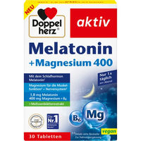 Produktbild von Doppelherz Melatonin und Magnesium Tabletten 30 Stück