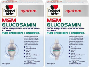 Doppelherz MSM Glucosamin Kapseln mit Schwefel 120 Stück – Bild 1 von 1