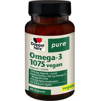 Produktbild von Doppelherz Omega-3 1075 Vegan Pure Kapseln ohne Gelatine 80 Stück
