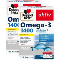 Produktbild von Doppelherz Omega-3 1400 Kapseln 120 Stück